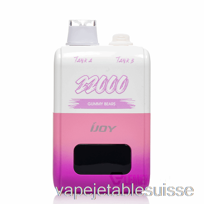 Vape Suisse Ijoy Sd22000 Oursons Gommeux Jetables